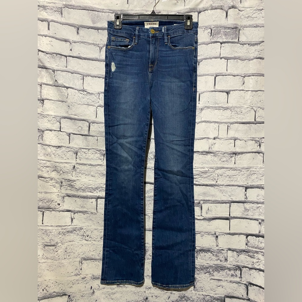 Frame Denim Le Mini Boot Cut Denim Jeans Size 26